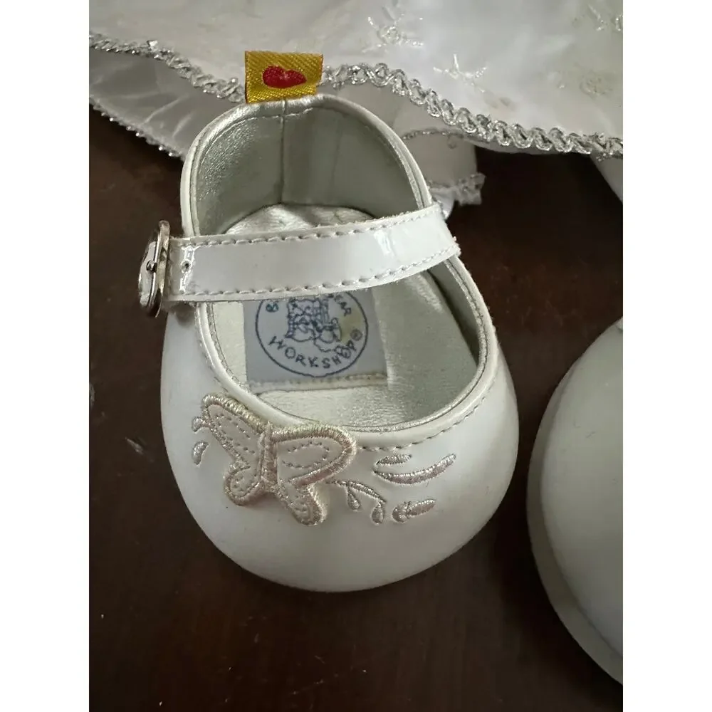 BABW Build A Bear Bride Dress and Shoes